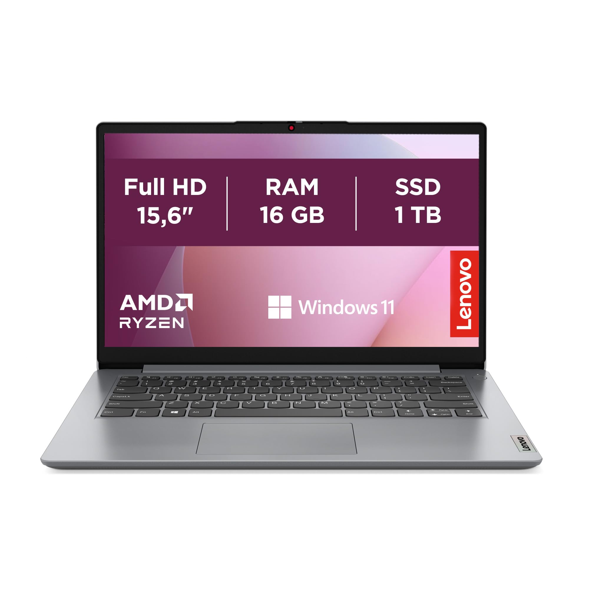 Lenovo IdeaPad 1 Gen 7 Computador portátil FHD de 15,6