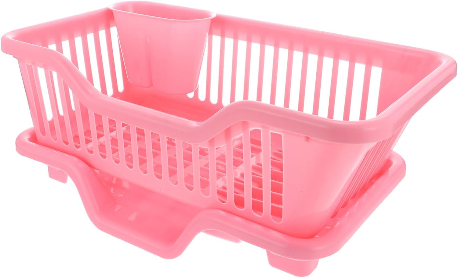 Luxshiny 1set Kitchen Dish Drying Rack Multi-Purpose Dish Basket for Easy Draining Stylish Design for Countertop Organization for Home and Restaurant Use