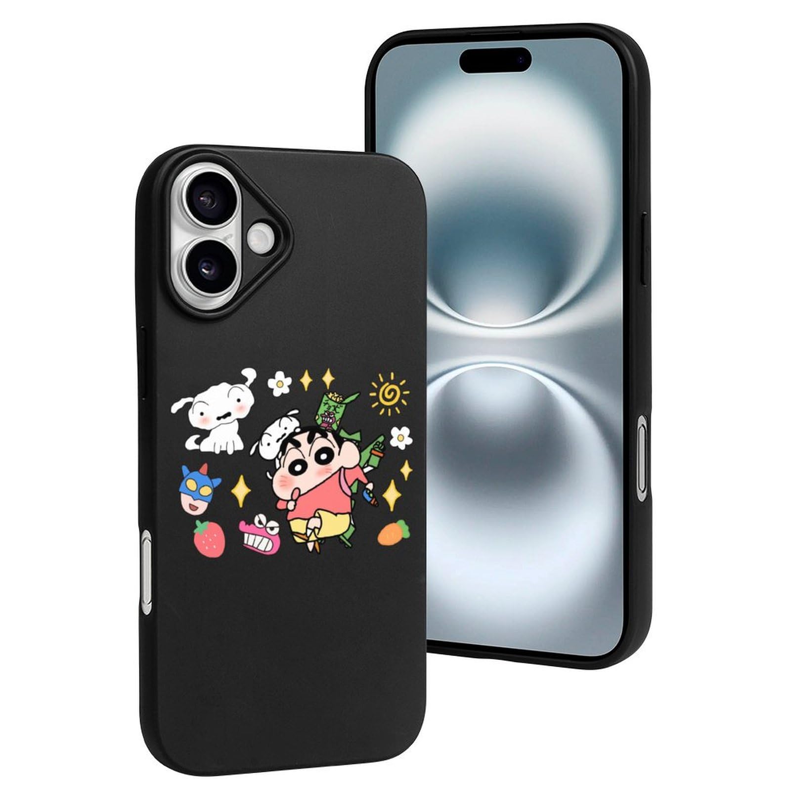 Amazon.co.jp: iPhone16 Plus ケース クレヨンしんちゃん スマホケース