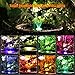 AISITIN 3.5W Solar Fountain with Lights Bird Bath Led Solar Water Pump with 3000mAh Battery Solar Powered Fountain for Garden, Pool, Fish Tank and Pond