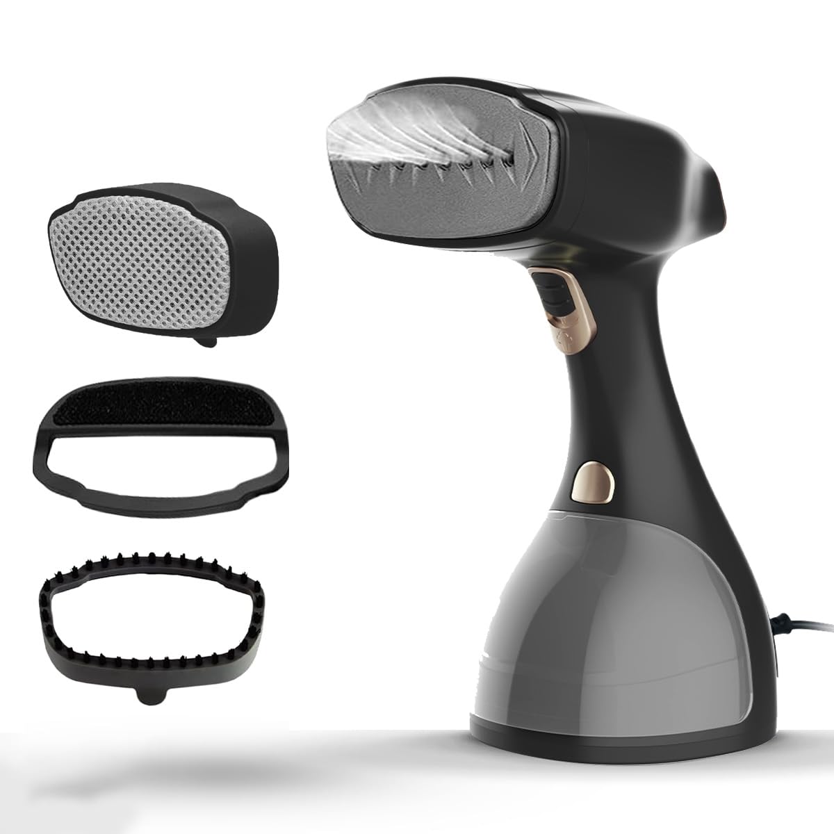 Nexlev Handheld Garment Steamer|Wrinkle Remover Iron|Horizontal & Vertical Use|1500 Watts| 25 gm/Min steam|Quick Heat Up|Ceramic steam nozzle|300mL Water Tank|Fabric, Lint & Thermal Brushes| GS-02 (B0CDPMX152) Amazon Price History, Amazon Price Tracker