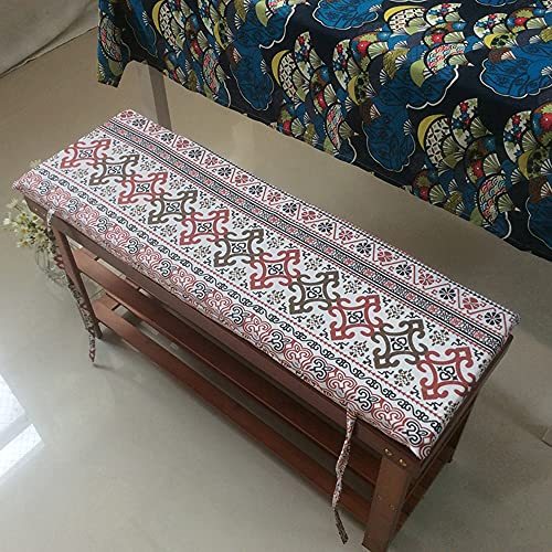 Coussin de banc de jardin avec attaches de fixation pour éliminer l'assise dure
