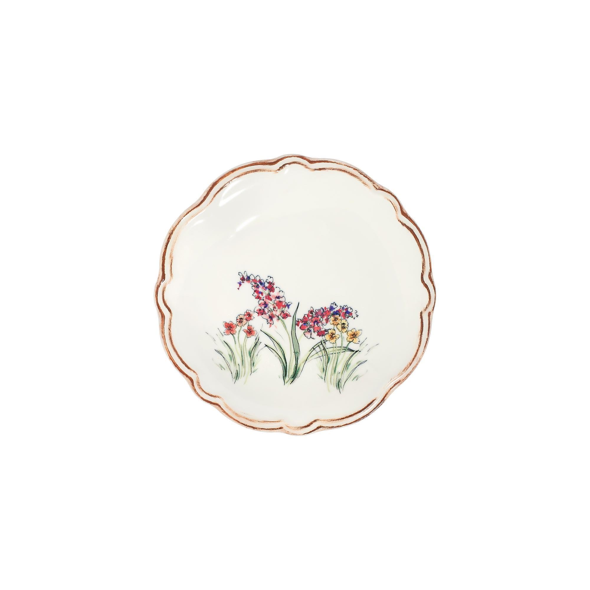 Elegancki 24-częściowy serwis obiadowy, 100% porcelana, w zestawie talerze do serwowania, miski i talerze deserowe, można myć w zmywarce i używać w kuchence mikrofalowej