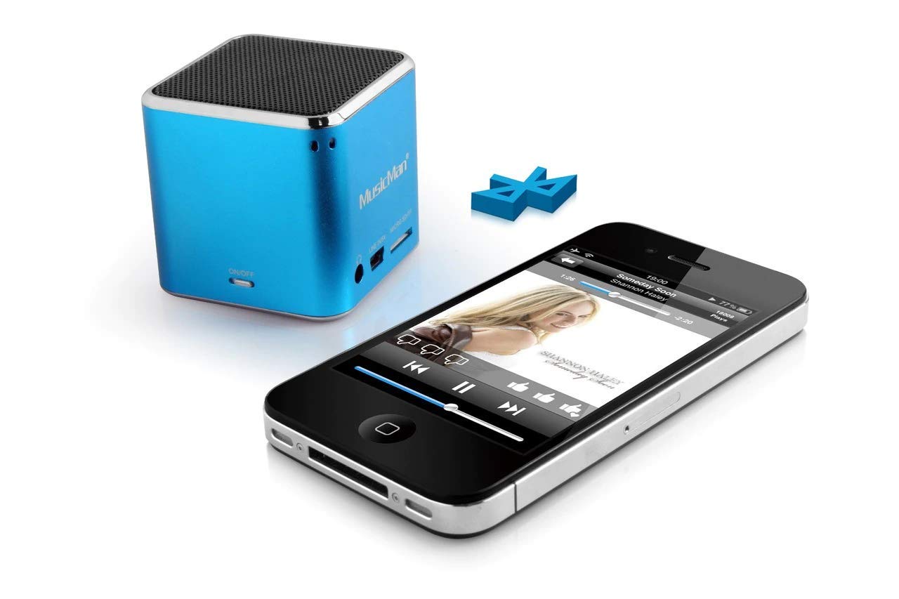 TXX3808 Mini Wireless Soundstation BT-X2 (MP3 Player, Bluetooth) - Blue