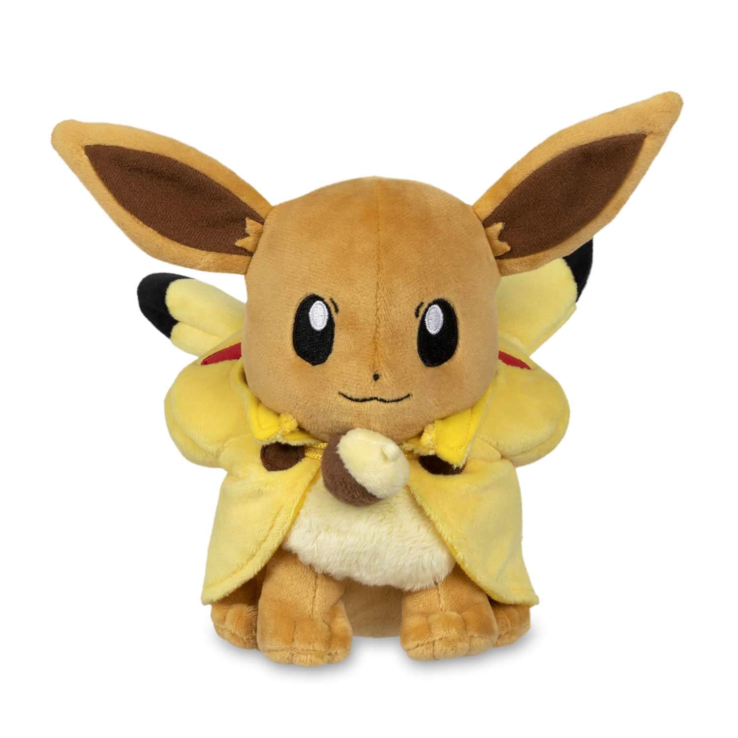 pikachu wearing eevee cape