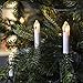 Produktbild Lights4fun 20er LED Weihnachtsbaum Kerzen Licherkette koppelbar bis 8 Sets warmweiß