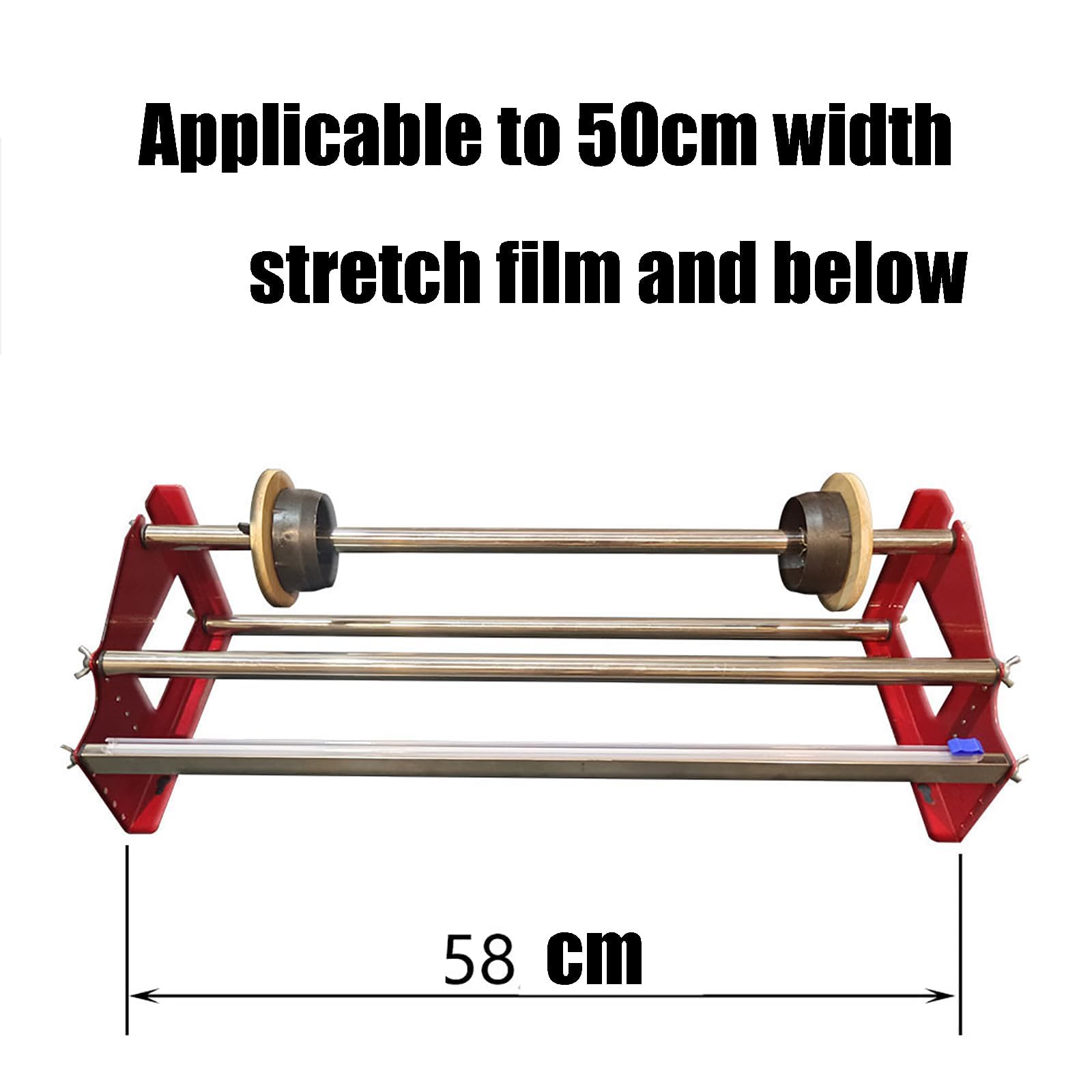 COYEUX Machine d'emballage de Film étirable de Bureau, Outil de Distribution de Film Alimentaire, Changement de Moule Rapide en 30 Secondes, Largeur 50 cm, pour emballer des Articles/Aliments