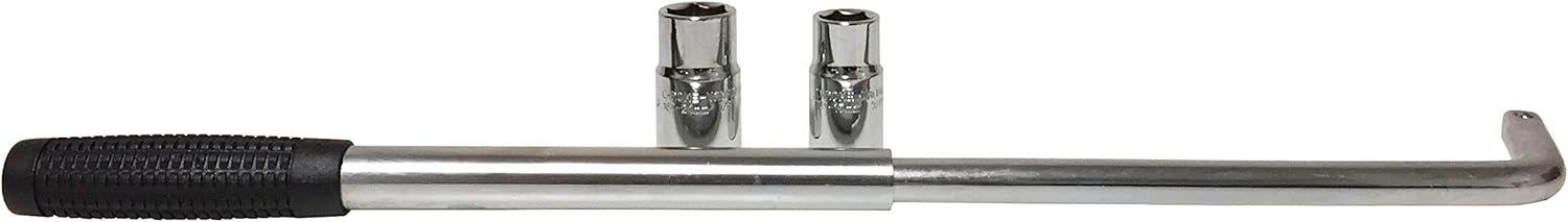 Voyager Tools ½ Socket Wheel Lug Wrench With Telescopic Handle For Extra Torque (MM)