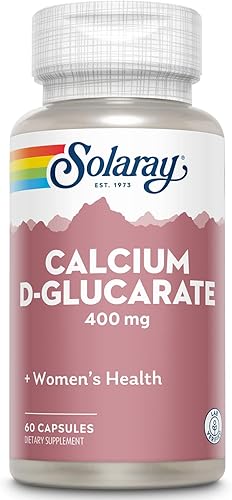 Solaray D-glucarato de calcio, cápsula (Btl-plástico) 400mg  60ct