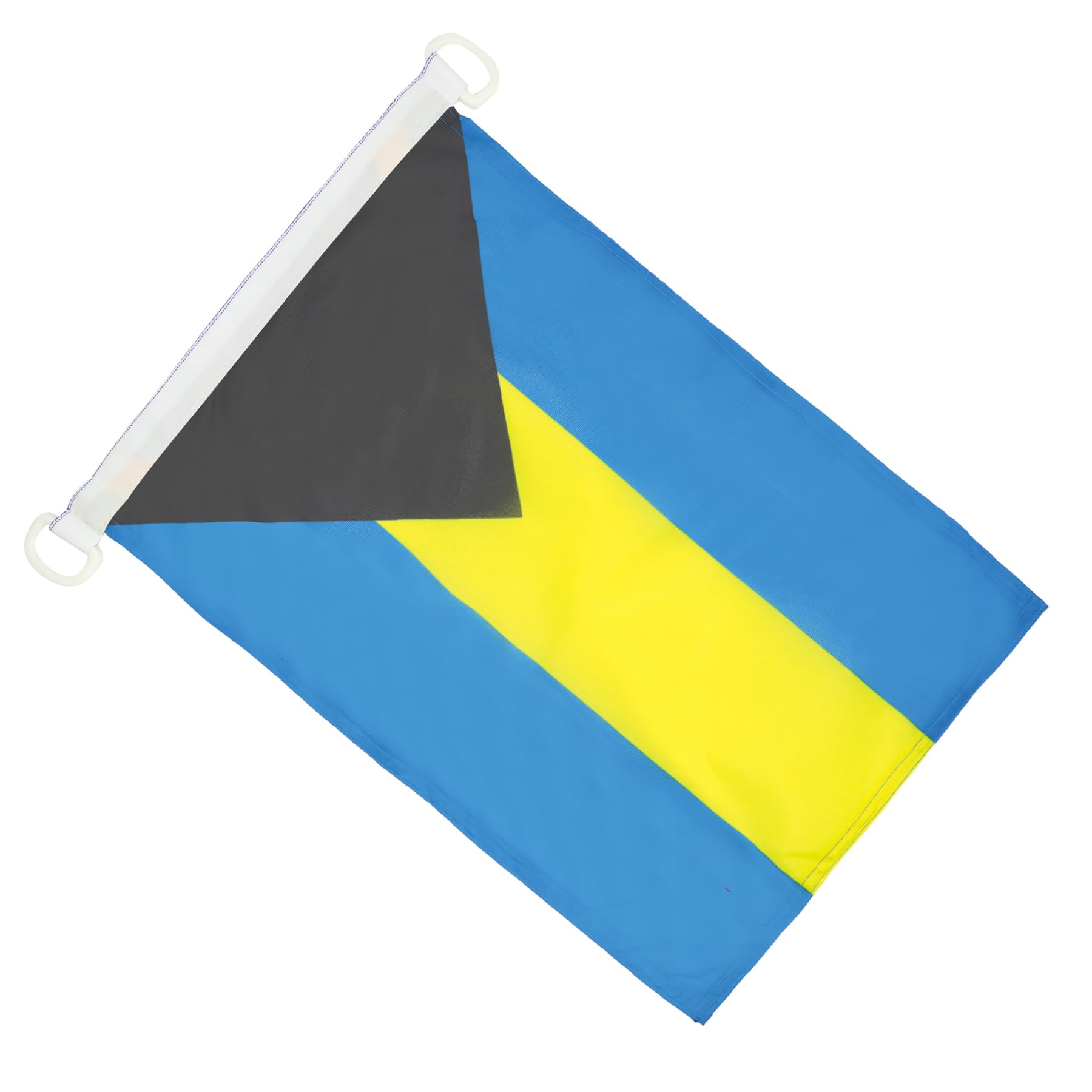 AZ FLAG Bandera Nautica de Bahamas 45x30 cm - Pabellón de Conveniencia Bahameña 30 x 45 Cm, Bandera de Barco con anillas — view 2