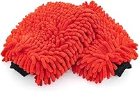 Vista 7 de The Rag Company - Manoplas de microfibra de chenilla de primera calidad - Perfectos para lavar y detallar el automóvil; sin arañazos, sin pelusas