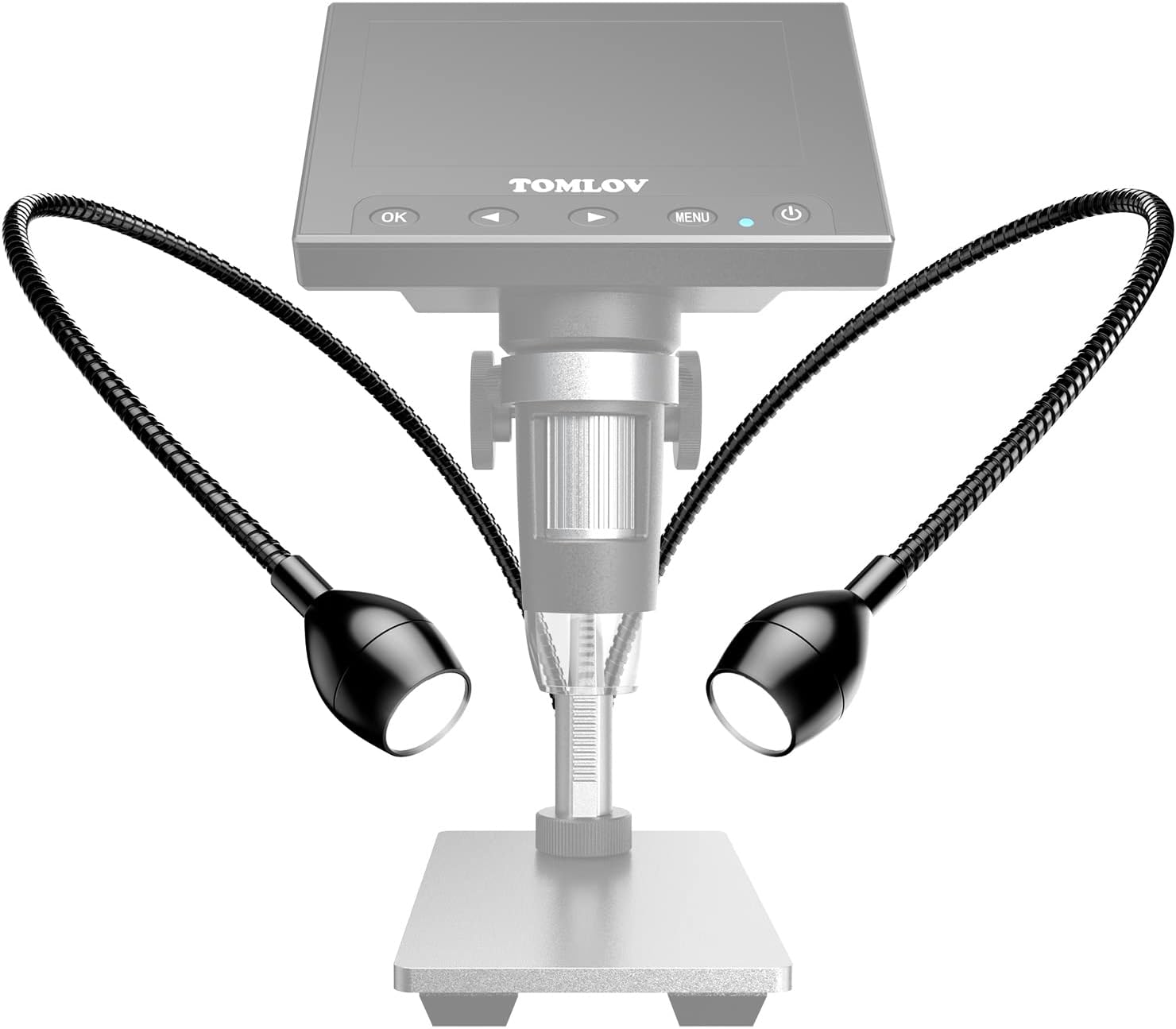 TOMLOV Digital Microscope Gooseneck LED Fill Lights GL04