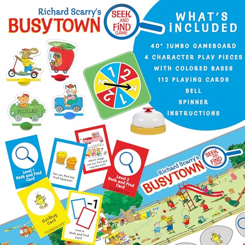 Image of Briarpatch, Richard Scarry's Busytown Seek and Find Game, Based on Early Reader Books for Preschool, Kindergarten and 1st Grade