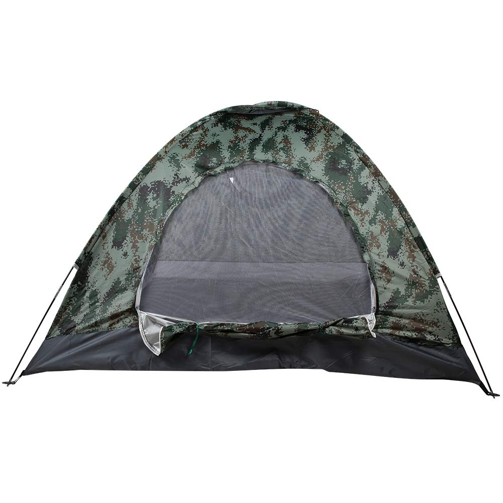 Tente de Camping, Tente de 3-4 Personnes Tentes Dôme Imperméable et Coupe Vent Portable pour Camping Extérieur Randonnée