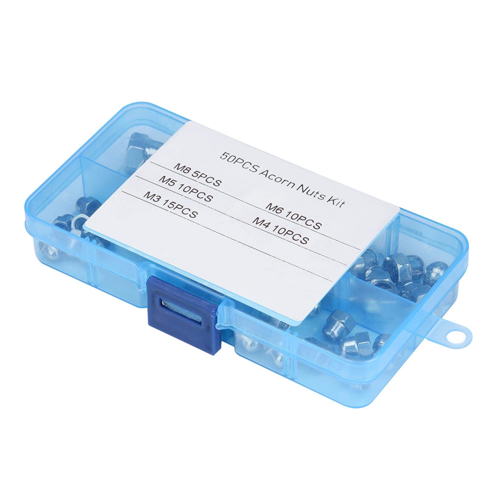 Dadi Ciechi In Acciaio Inox - 50 Pezzi, M3, M4, M5, M6, M8, Testa Bombata, Per Fai Da Te E Professionisti - Foto 4