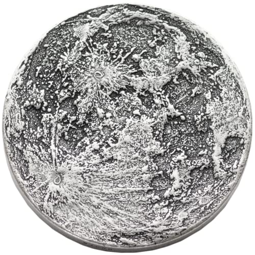 Silver Supermoon 1 oz Coin - Large 1.5"