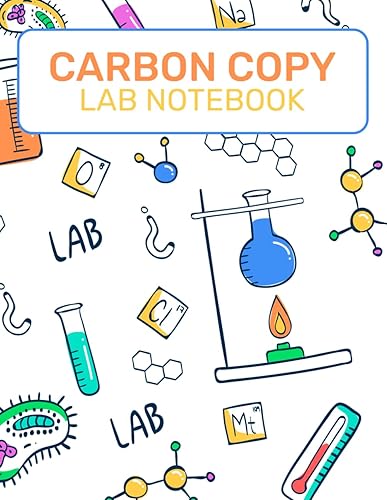 Carbon Copy Lab Notebook: Organic Chemistry Notebook Contains Carbon Copies 8.5" x 11", 60 Sets of Pages, 120 Sheets Total - Duplicator