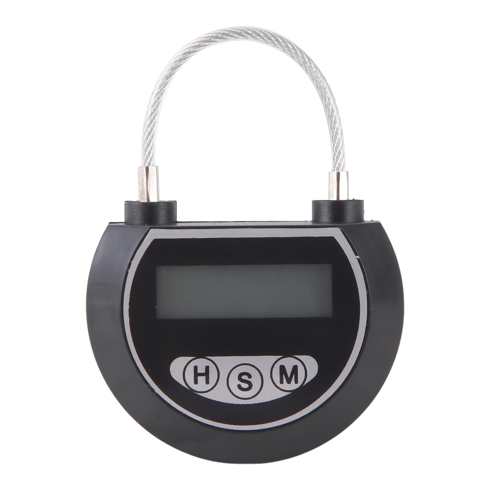 rirue Electronic Time Lock Timer Lock Container Multi Function Time Lock Bin for Toys Black