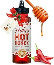 Mike's Hot Honey, #1 da América mel apimentado, sem glúten, perfeito para quem gosta de molho doce e picante (340 g)