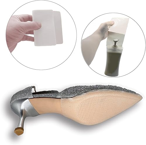 Miniatura 4 de Protectores de suela de zapato, almohadillas de agarre antideslizantes para suela de zapato, protector inferior de zapatos para zapatos de tacón