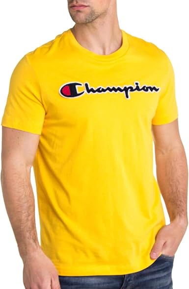 T shirt champion jaune Clearance