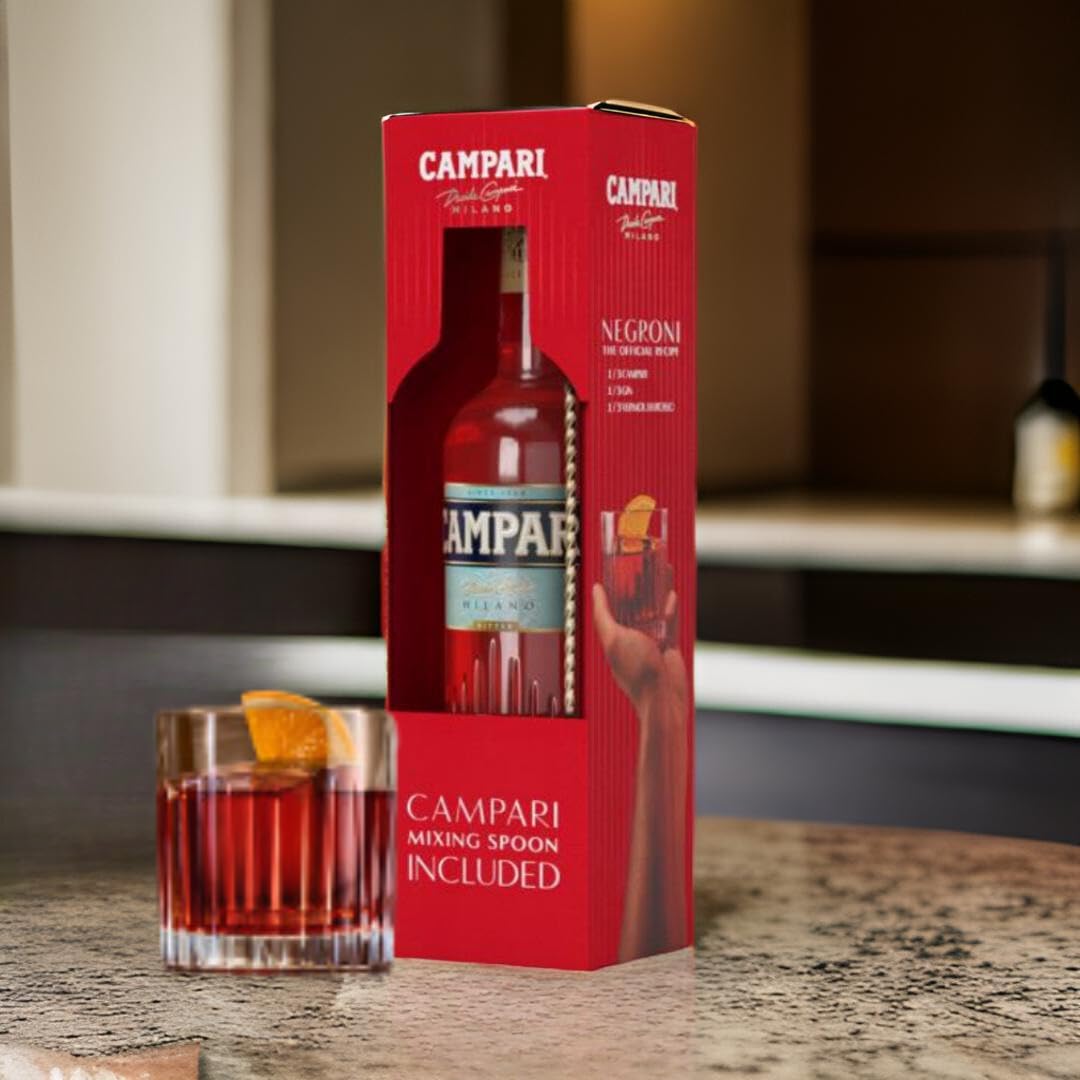 Campari 70cl | 25% | Bitter Aperitif - The Heart of the Negroni