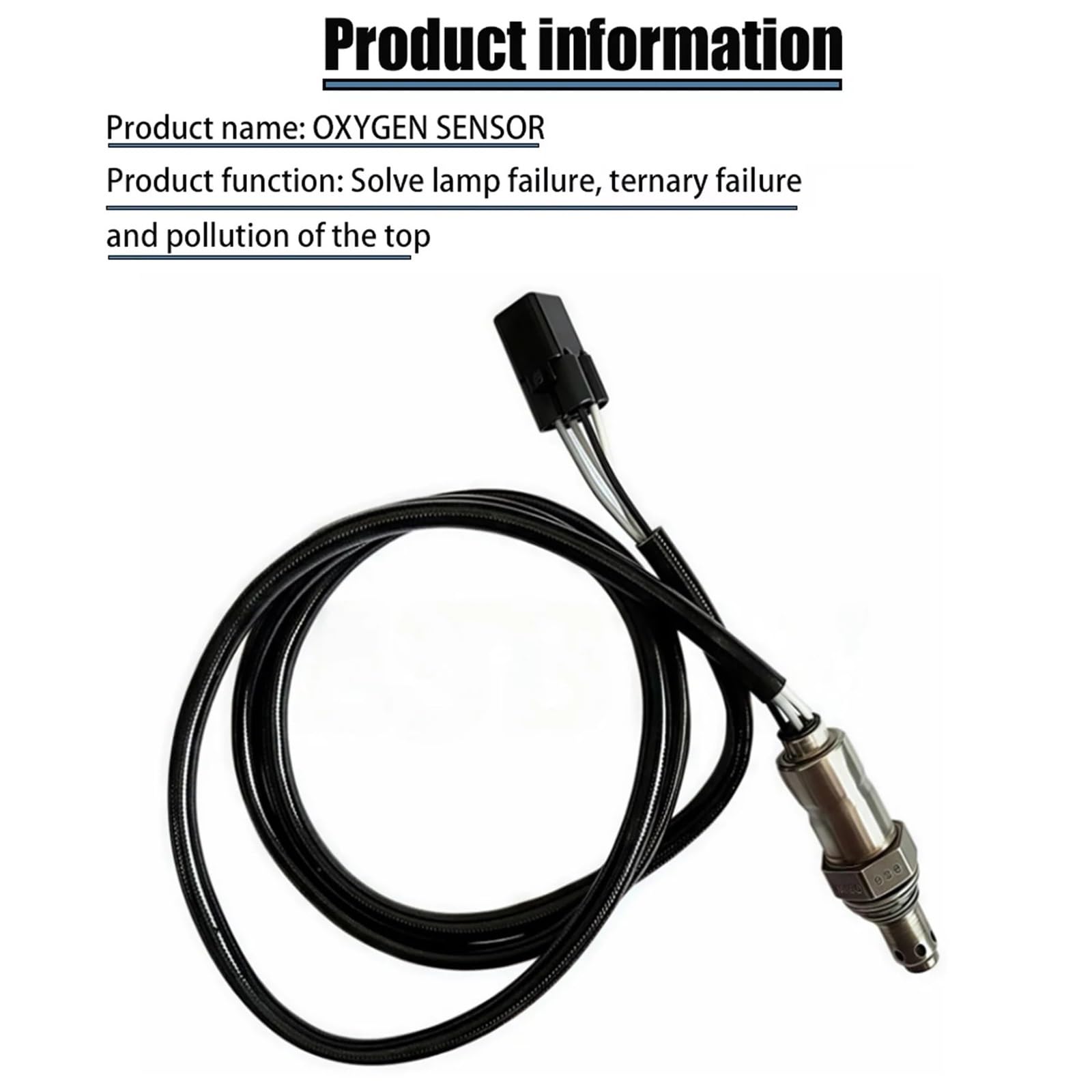 Sonda Lambda 21176-0892, sensor de oxígeno O2, compatible con motocicletas Kawasaki Z400 ER400D ER400 2019 2020 2021 2022 211760892 Sensor de óxidos de nitrógeno