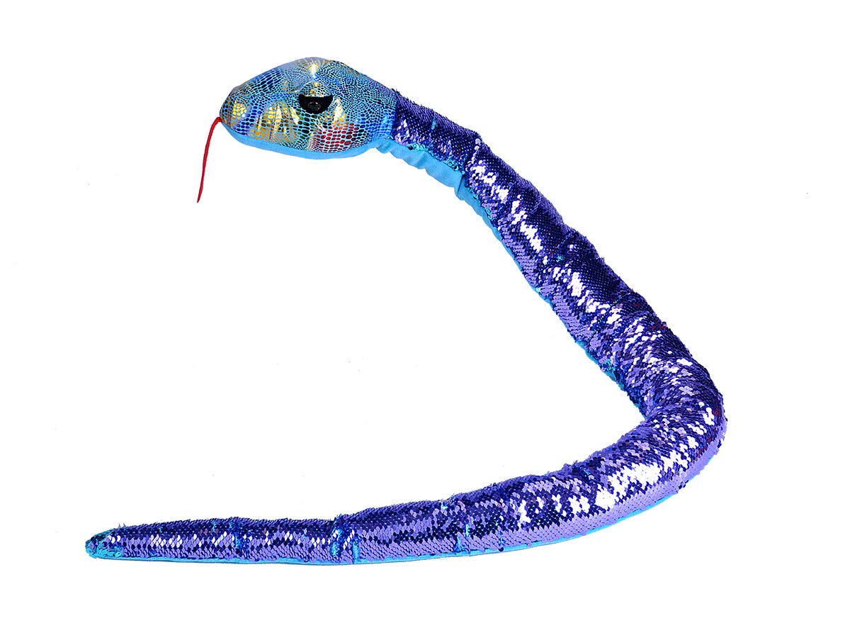 Purple Snake Soft Toy