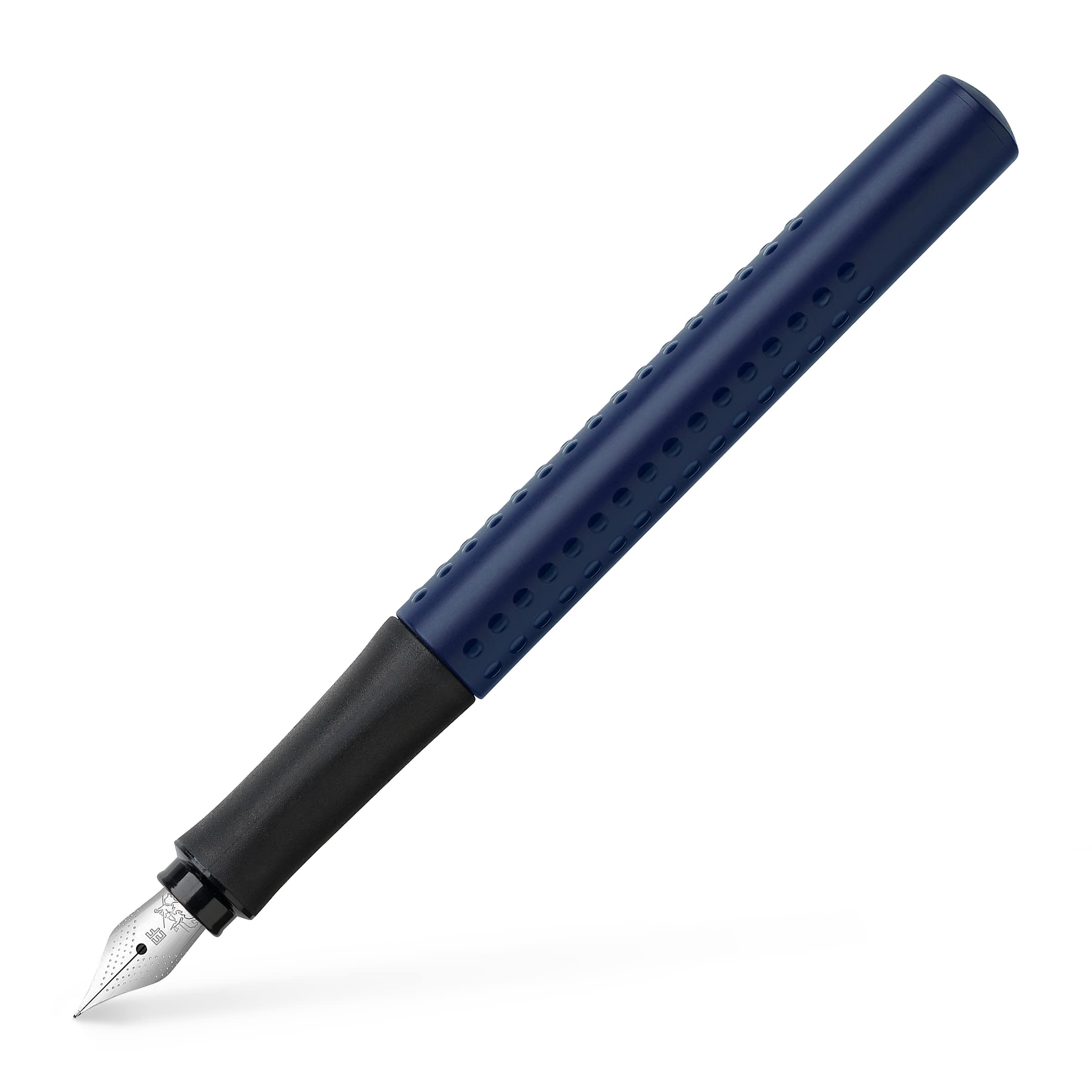 Faber-Castell 140807 – pióro Grip 2011, pióro EF, klasyczny niebieski, 1 sztuka