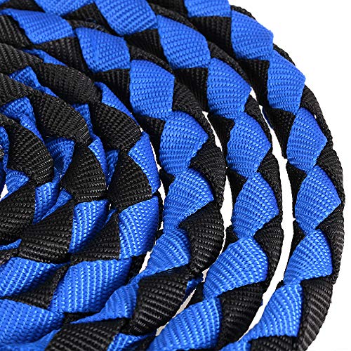 lifcasual Cabresto de cavalo trançado de corda de cavalo trançado com encaixe de latão 2,0 m/2,5 m/3