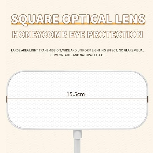 Miniatura 5 de Lámpara de escritorio LED con 3 modos de color Luz de estudio de atenuación continua para oficina en casa, luz de escritorio pequeña y lámpara de