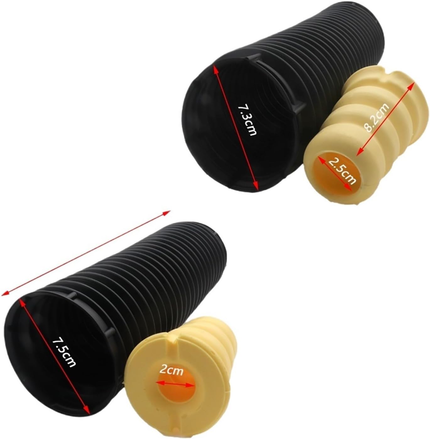 Car Front Dust Cover Air Shock Absorber Bellow Buffer Boot Set, For Hyundai, For Sonata 9 2015 2016 2017 2018 2019 MISTRA Air Suspension Dust Cover