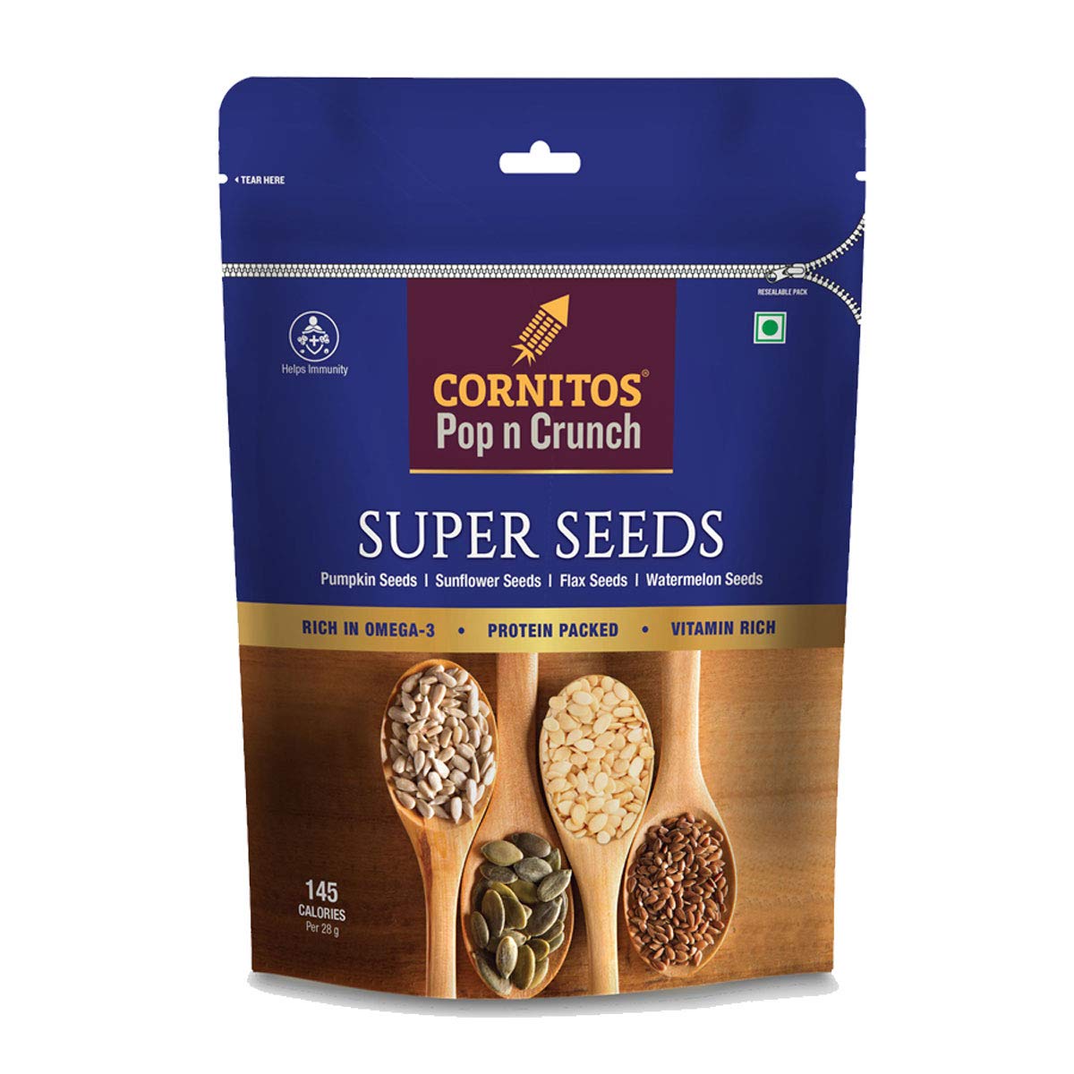 Cornitos Roasted Super Seeds - Seed Mix 200g (B08W6848YY) Amazon Price History, Amazon Price Tracker