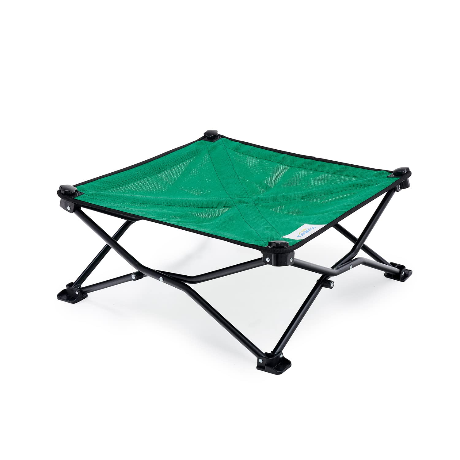 Coolaroo On the Go Cooling Elevated Dog Bed, Portable for Travel & Camping, Collapsible for Storage, Standard, Emerald Green โ image 1