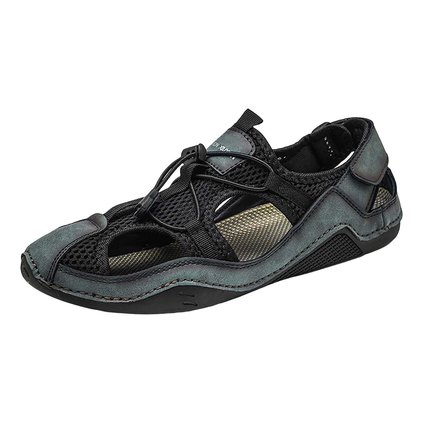MJGkhiy Sandalias Deportivas Hombre Verano Casual Sandalias Chanclas Sandalias Paseo Transpirable Punta Abierta Sandalias Romanas Pantuflas De Casa Sandalia Con Tira De Senderismo Sandalias De Punta