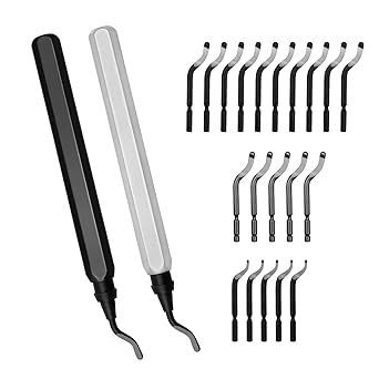 Ausla Entgrater Set 20-teilig - Universal Klingen Für Metall & Kunststoff