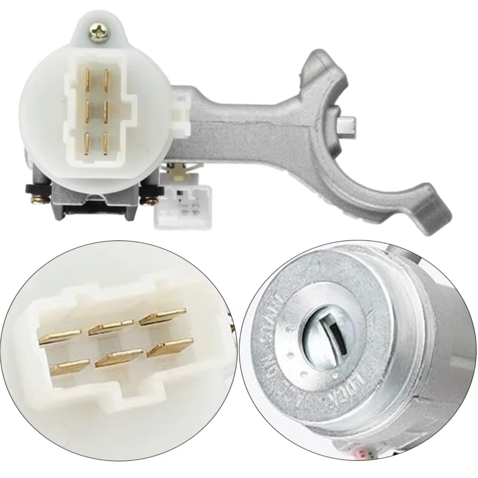Cilindro Della Serratura Dell'interruttore Di Accensione Con 2 Chiavi Compatibile Con Kia Per Rio 2006 2007 2008 2009 819001GL00 819001GB00