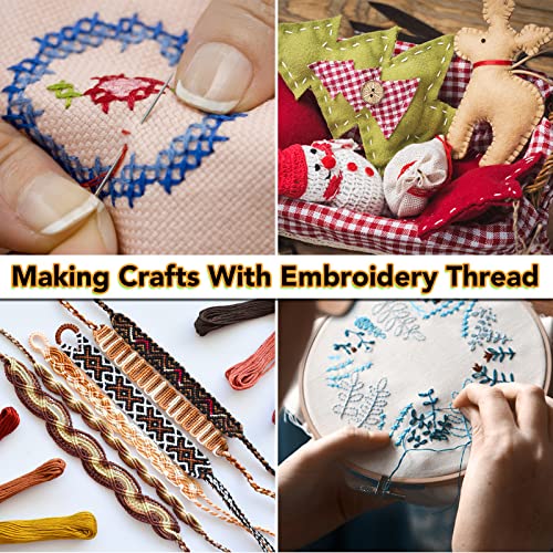 image for LOVIMAG Embroidery Floss 60 Skeins Per Pack for Cross Stitch Threads,E