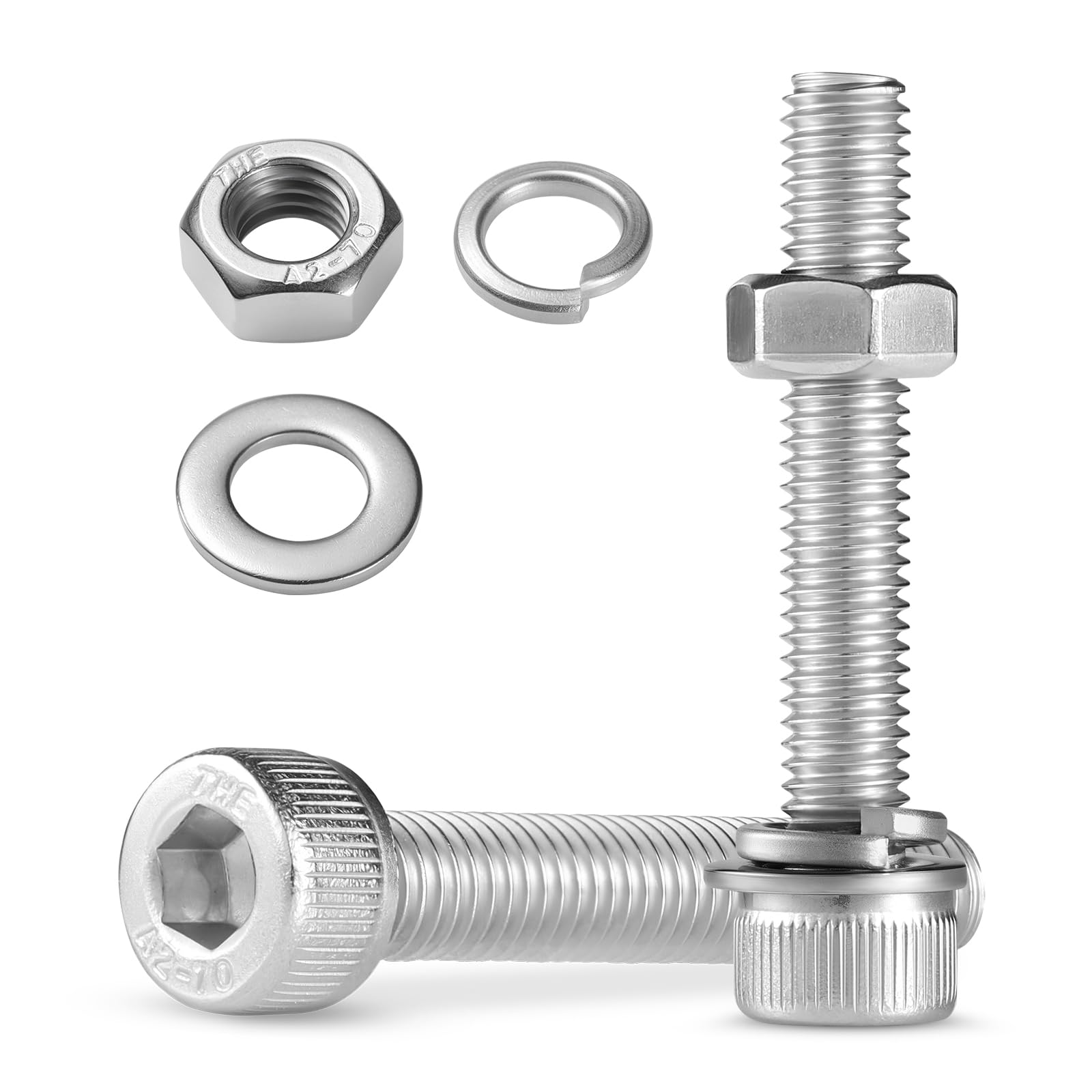 288 PCS M5 Stainless Steel Screws Kit - Buy Now! -11
