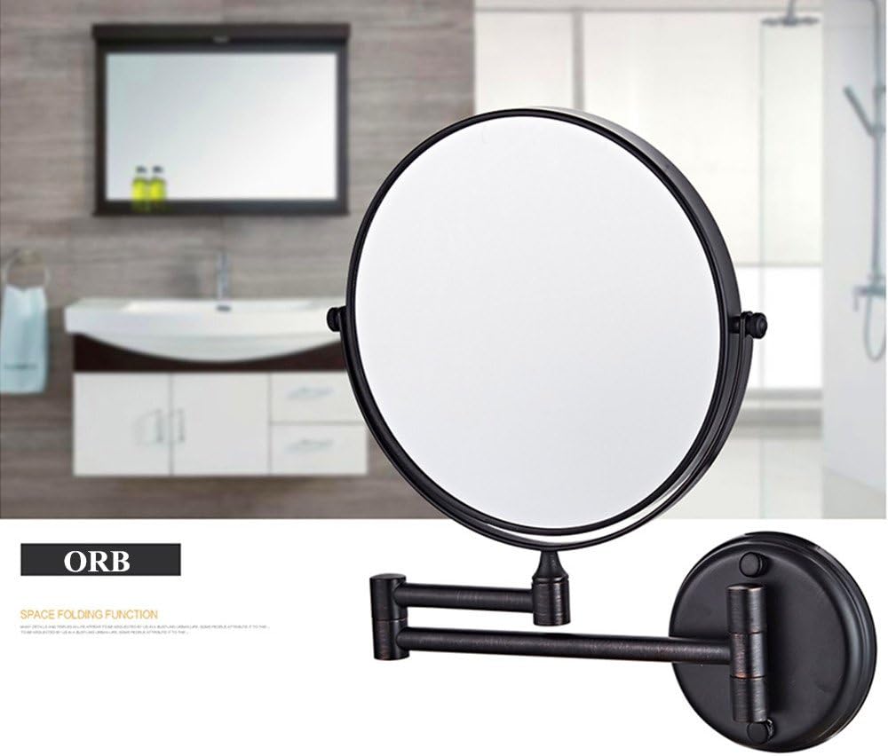 Cavoli 7X Wall Mounted Makeup Mirror Double Sided Magnifying Makeup