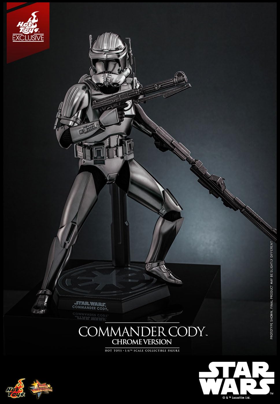 Amazon.co.jp: Hot Toys コマンダーコーディ(クロム) スターウォーズ