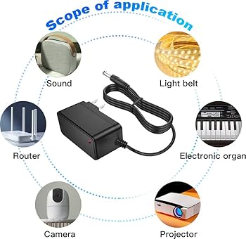 Amazon.com : 9V 0.6A Switching Power Supply AC Adapter DC