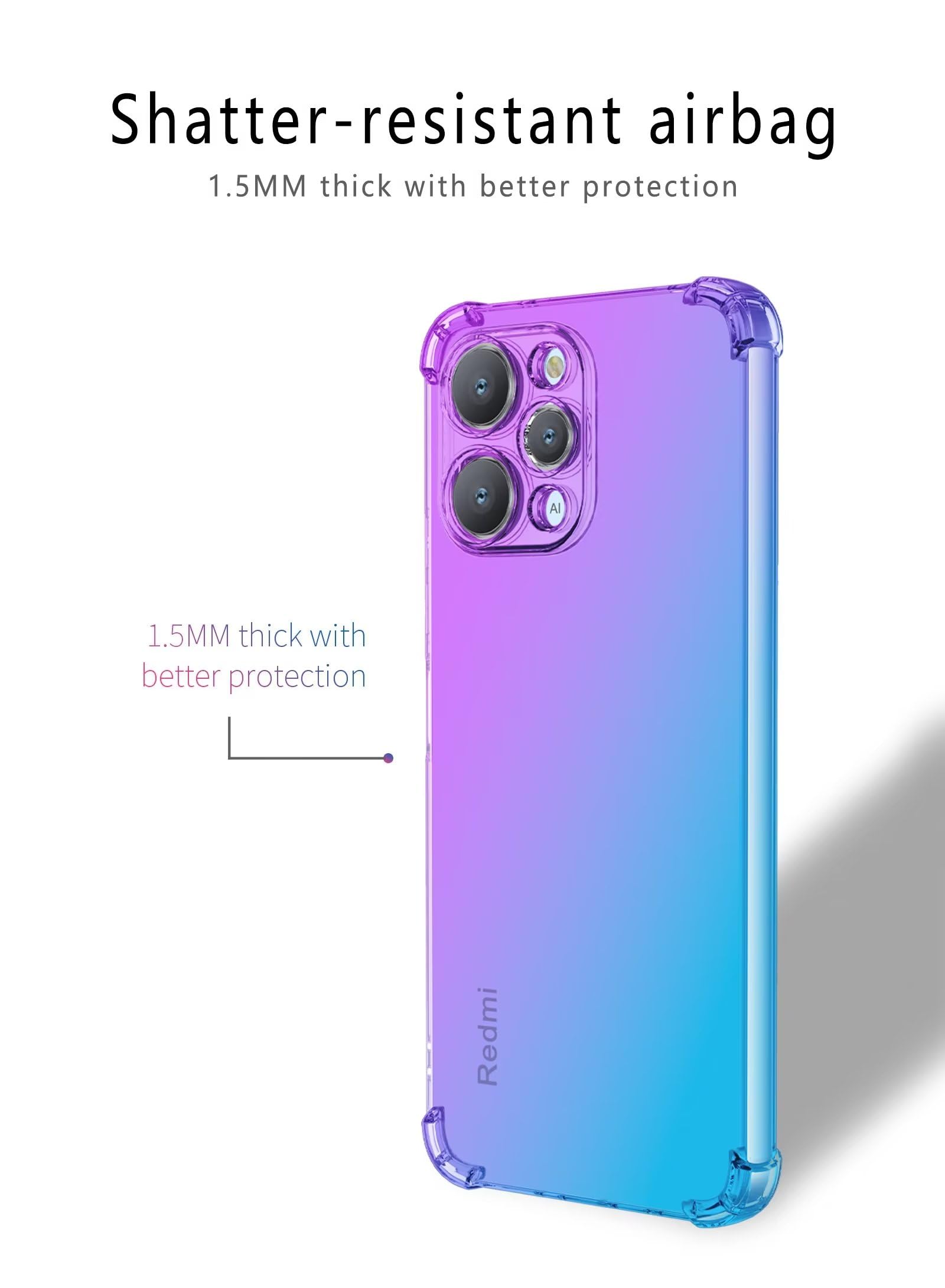 SineOrdo Coque Xiaomi Redmi 12 4G & Redmi 12 5G Coques, Étui Xiaomi