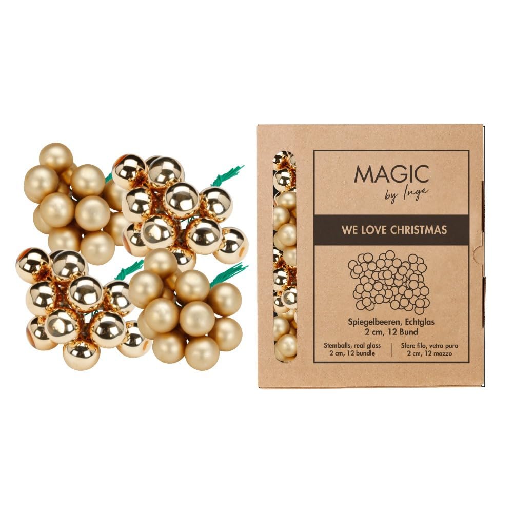 Boules de Noël sur fil en verre pour fixer facilement vos décors