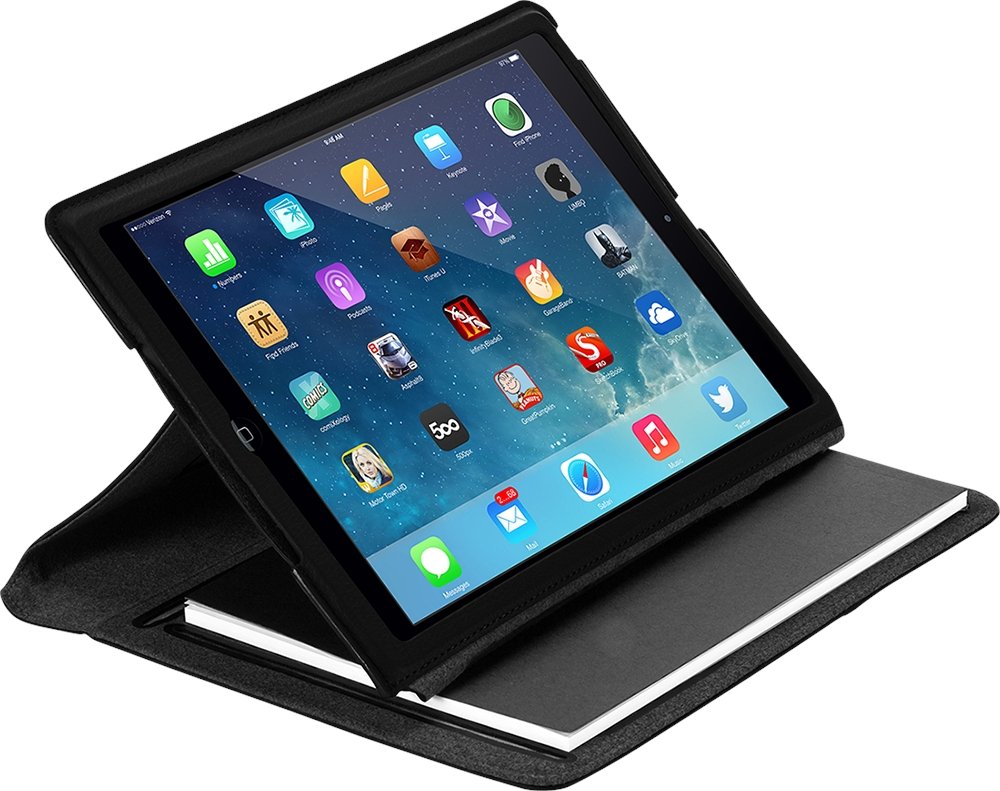 Amazon.com: Targus Notepad Folio Case for iPad 5, Black (THZ187US