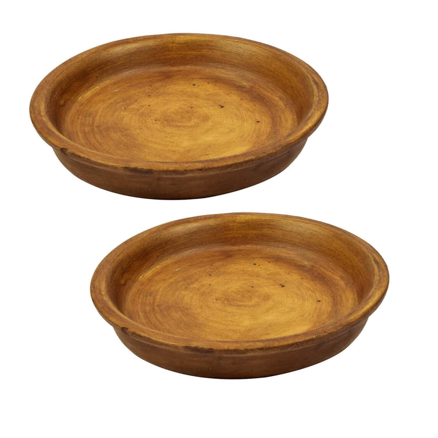 Lasaki Round Ceramic Trays (Plates Saucers) for Pots, planters, Flower, Succulent(Set of 2,Antique_1,6 inch) R6(Plants not Included) (B07P65YBXQ) Amazon Price History, Amazon Price Tracker