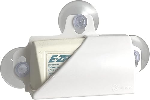 Soporte para pase de peaje para automóvil, soporte súper fuerte con ventosas que se sujeta firmemente al parabrisas de tu automóvil (blanco) disponible en Yaxa Peru