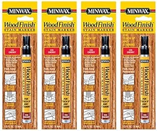 Minwax 63486000 Wood Finish Stain Marker, Cherry 4 Pack