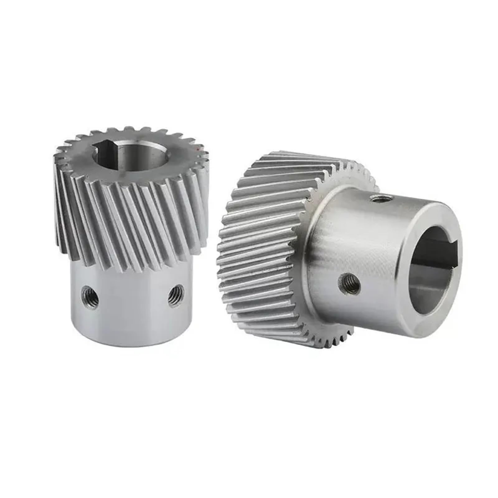 Links Schrägverzahntes Zahnrad 1,25 M 25 Zähne 30T 60T Bohrung 14mm 16mm 20mm 22mm 1 Stücke(1.25M30T-25mm-45mm)