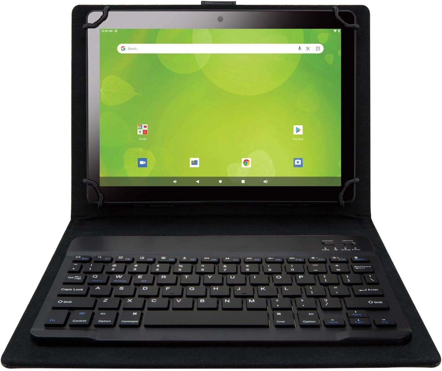Zeki 10-inch Tablet Case with Bluetooth Keyboard, TCKB211B